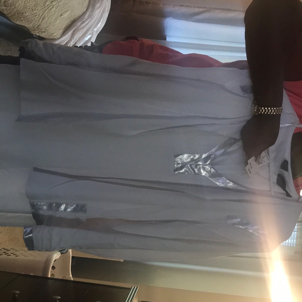 White linen two piece set